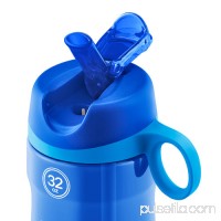 Pogo BPA-Free Plastic Water Bottle with Flip Straw   556107611